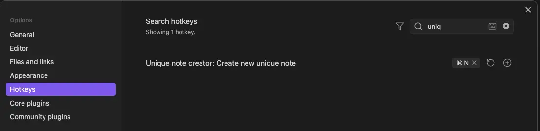 Unique note creator